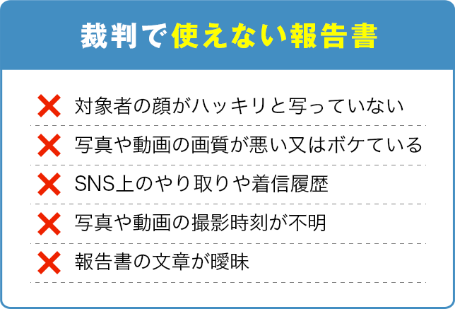 使えない報告書